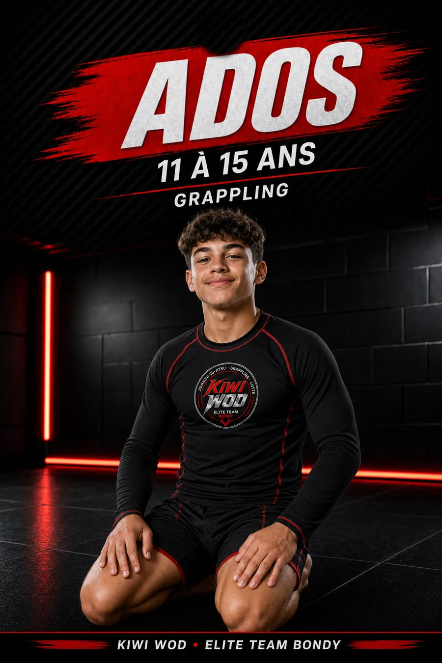 Cours grappling ados 11-15 ans à Bondy