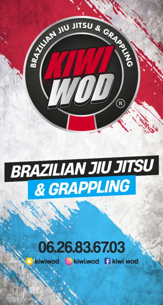 Affiche du club de Jiu-Jitsu Brésilien Kiwi WOD à Bondy